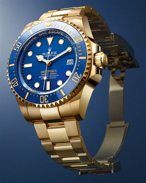 rolex gold deep sea|deepsea Rolex price.